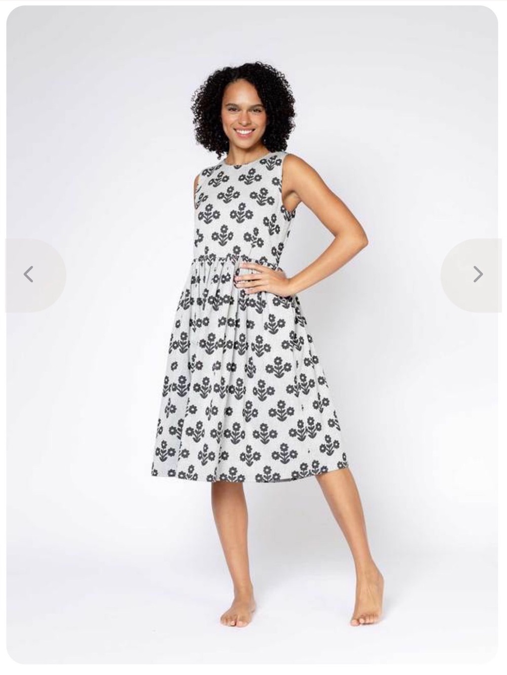Ace&Jig Cecelia Dress in Seedpearl